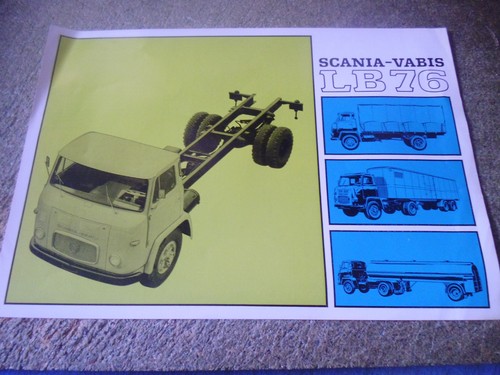 Scania vabis lorry truck - lb, 76