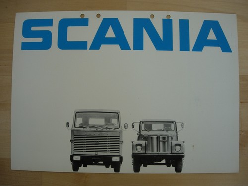 Scania 110 50 brochure - 110, 85