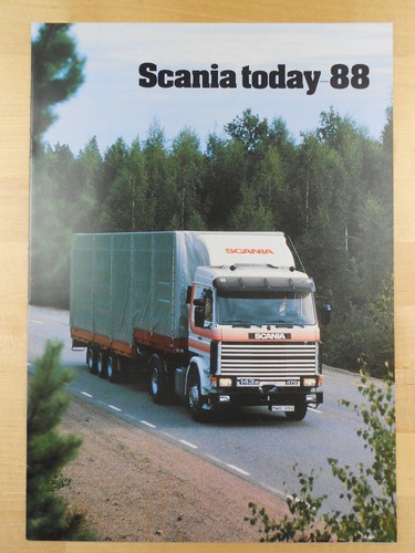 Scania today brochure 1988 - scania,