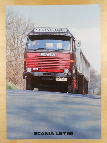 Scania lbt86 6x4 brochure 1976 - scania,