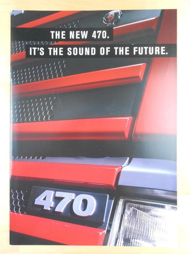 Scania 124 470 - brochure, 2000
