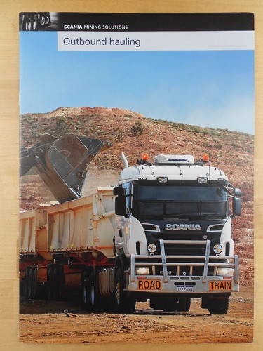 Scania outbound hauling mining - hauling,