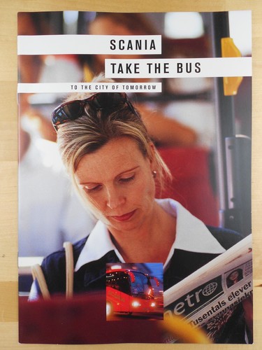 Scania city bus - city, &