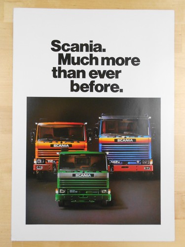 Scania 142 112 brochure - 112, 82