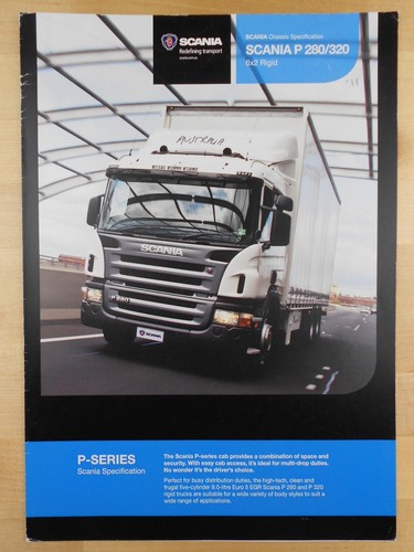 Scania p280 p320 6x2 brochure - p280,