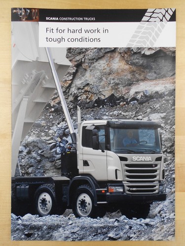 Scania construction trucks - construction,