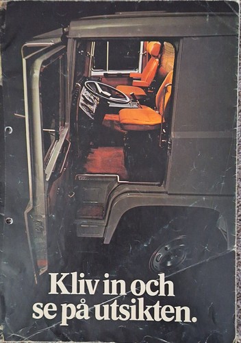 Scania 111 141 sales brochure